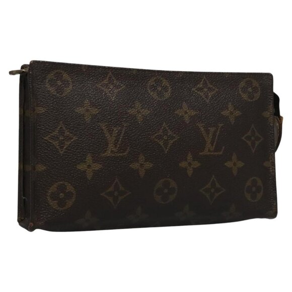 LOUIS VUITTON Monogram Pochette Compact Tool Pouch M51970 LV Auth 110576 - Picture 1 of 13